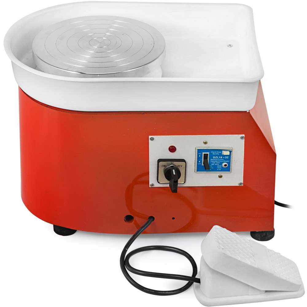 010472796874 - 9.8-inch VEVOR Pottery Wheel with Dual-Direction Rotation