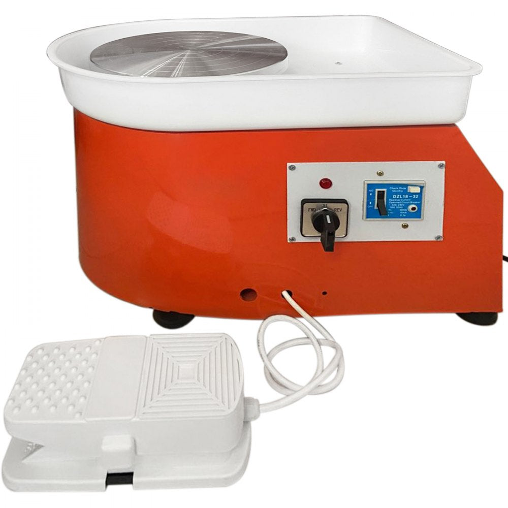 010472796874 - 9.8-inch VEVOR Pottery Wheel with Dual-Direction Rotation