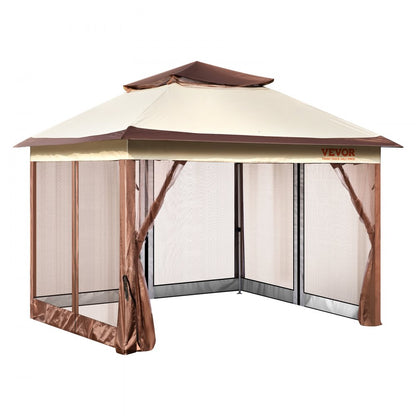 AF101 - 11x11 ft VEVOR Patio Gazebo with Mosquito Netting