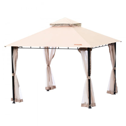 KD-TY013 - 10x10 FT Durable VEVOR Patio Gazebo with Mosquito Netting