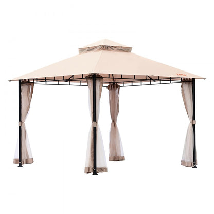 KD-TY013 - 10x10 FT Durable VEVOR Patio Gazebo with Mosquito Netting