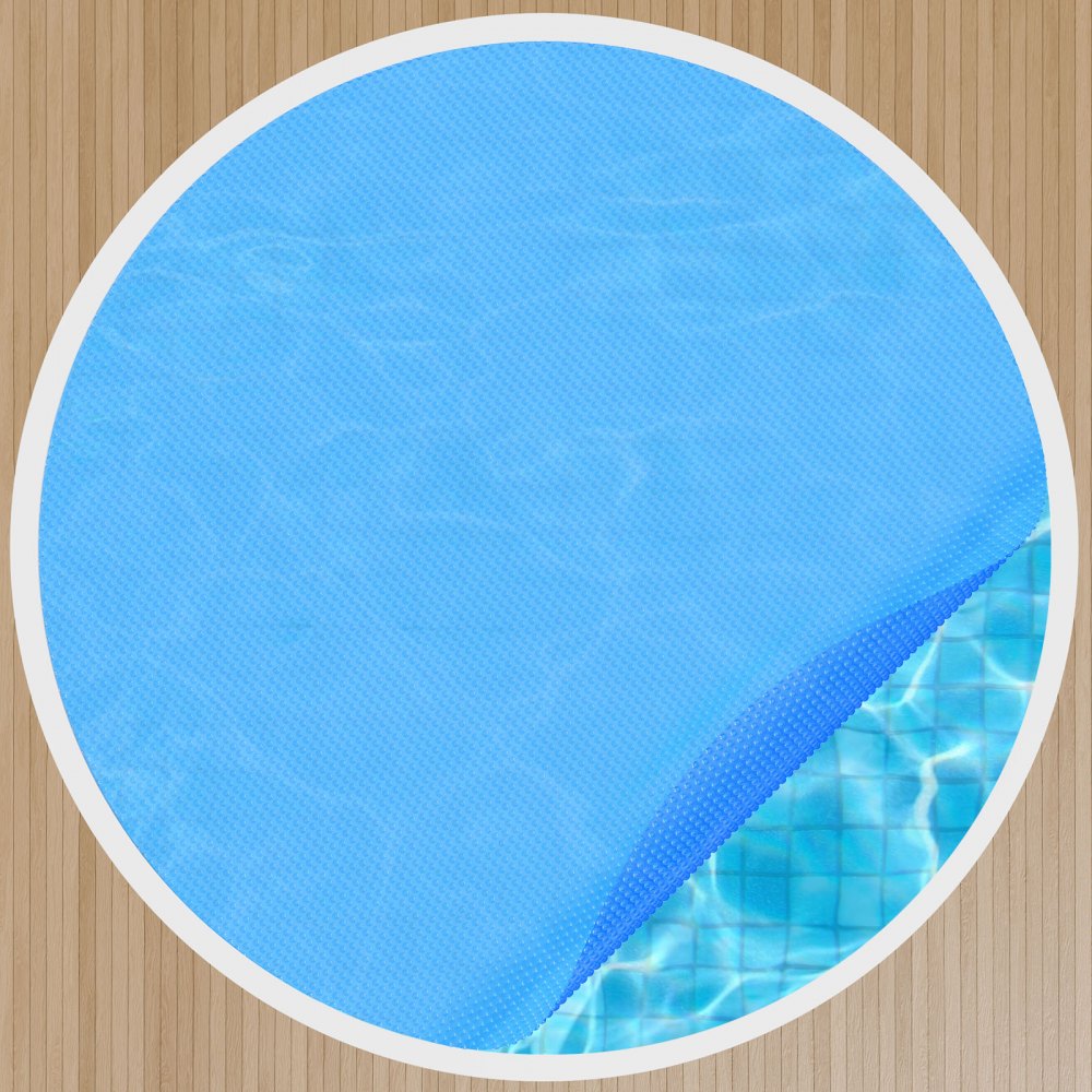 280-10 - 10 ft Round Durable Solar Pool Cover for Year-Round Warmth