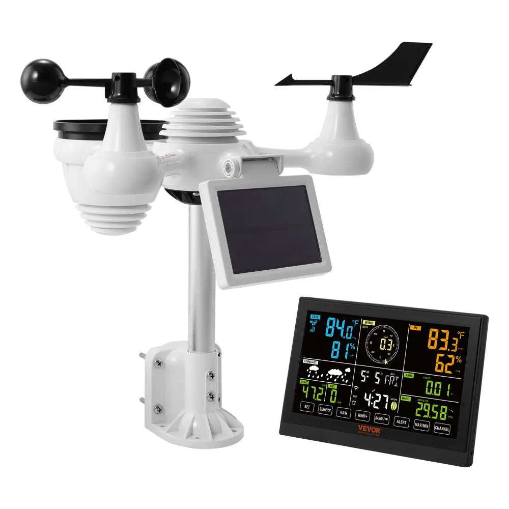 YT60234 - 7-in-1 Wi-Fi Weather Station with IPX6 Waterproof Rating