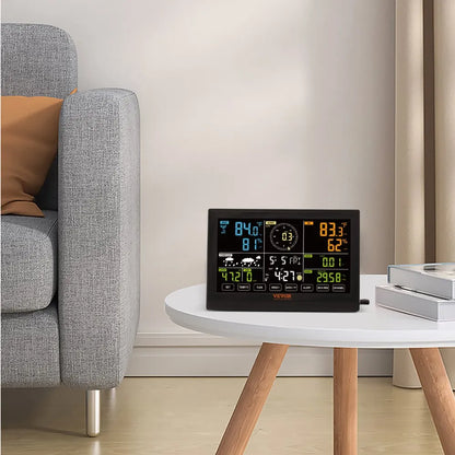 YT60231 - 7-in-1 Waterproof Weather Station with 7.5" Display