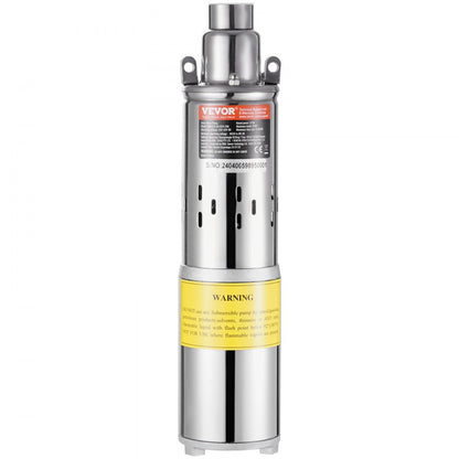 3BDS2.0-50-D24-250 - Durable 24V Solar Water Pump for Deep Wells, 9.25 GPM