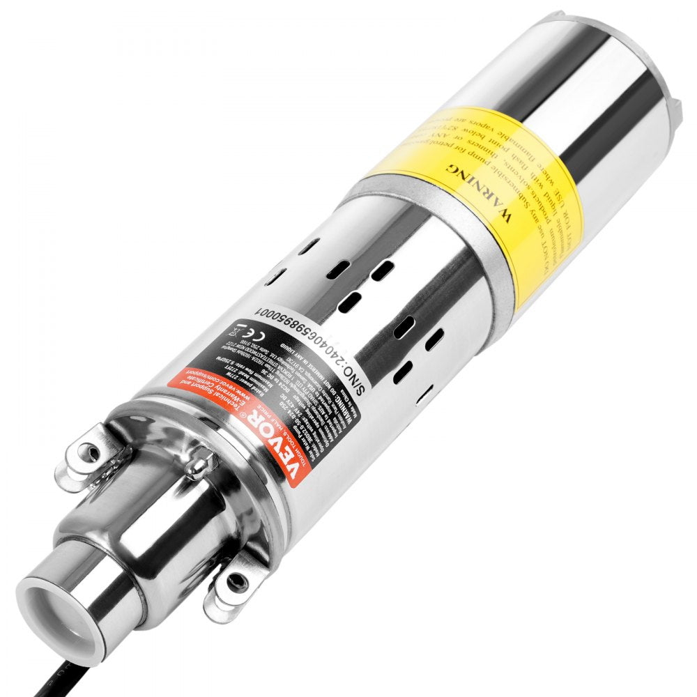 3BDS2.0-50-D24-250 - Durable 24V Solar Water Pump for Deep Wells, 9.25 GPM