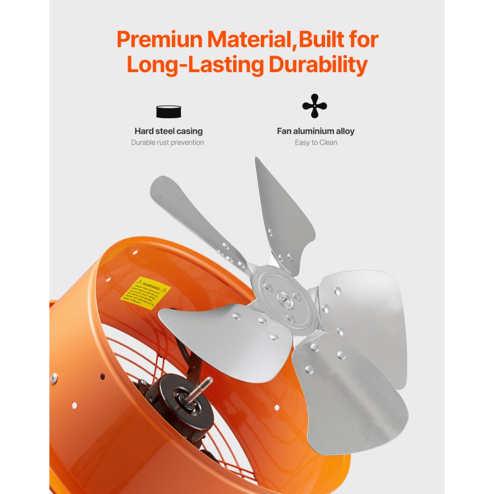 JBSF-350 - 14" Gable Mount Fan, 1300 CFM, Auto Thermostat