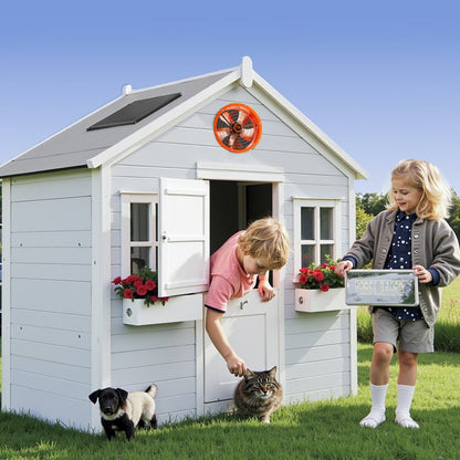 JBSF-350 - 14" Gable Mount Fan, 1300 CFM, Auto Thermostat