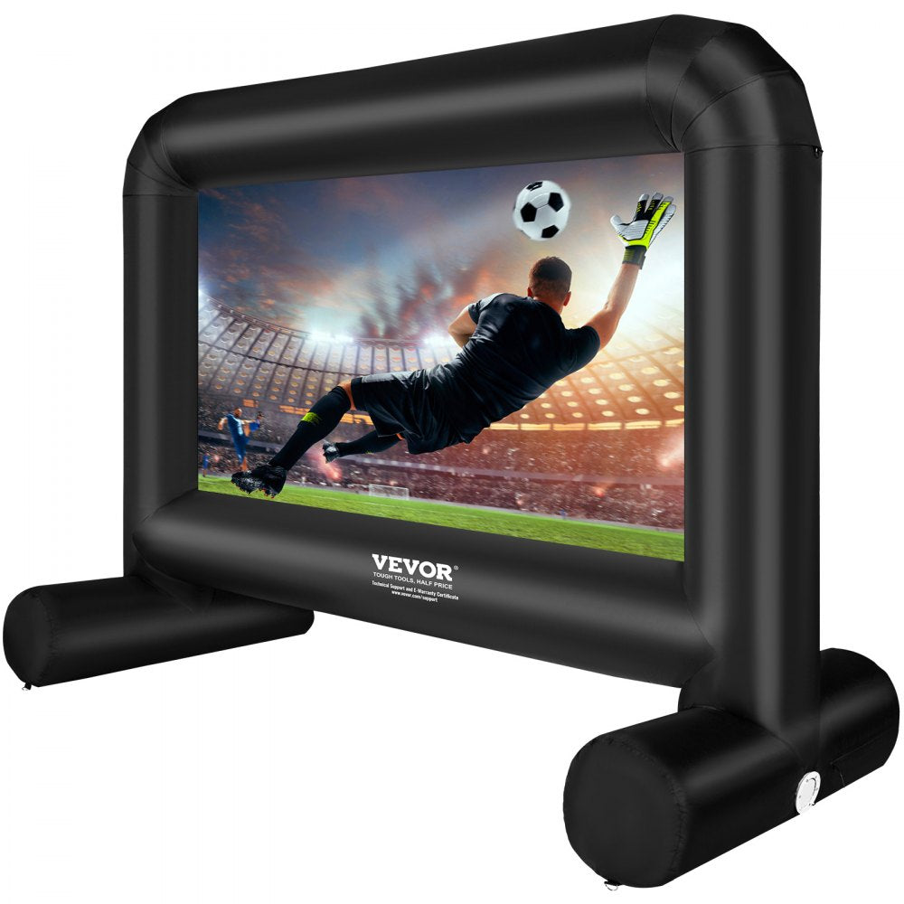 QC-168 - 14FT Portable Inflatable Movie Screen for Outdoor Fun