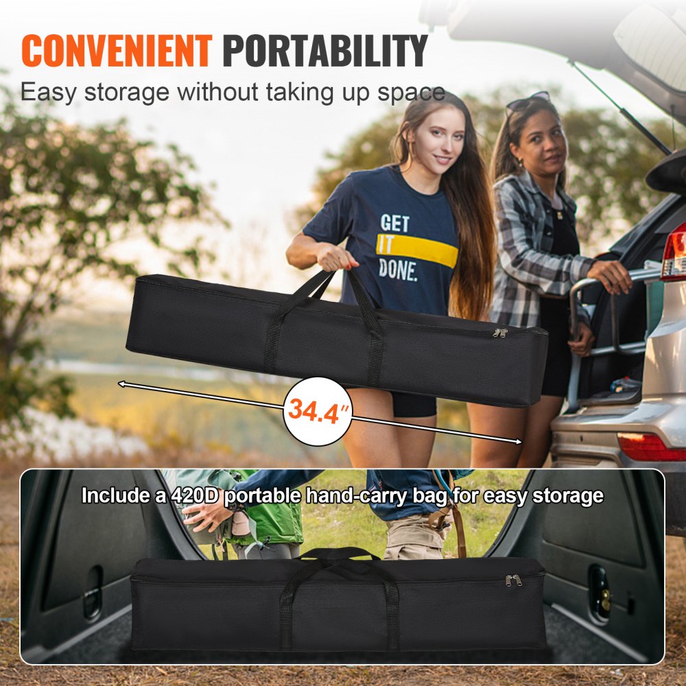 ZG-LJ150 - 150" VEVOR Projector Screen, Indoor/Outdoor, Easy Setup