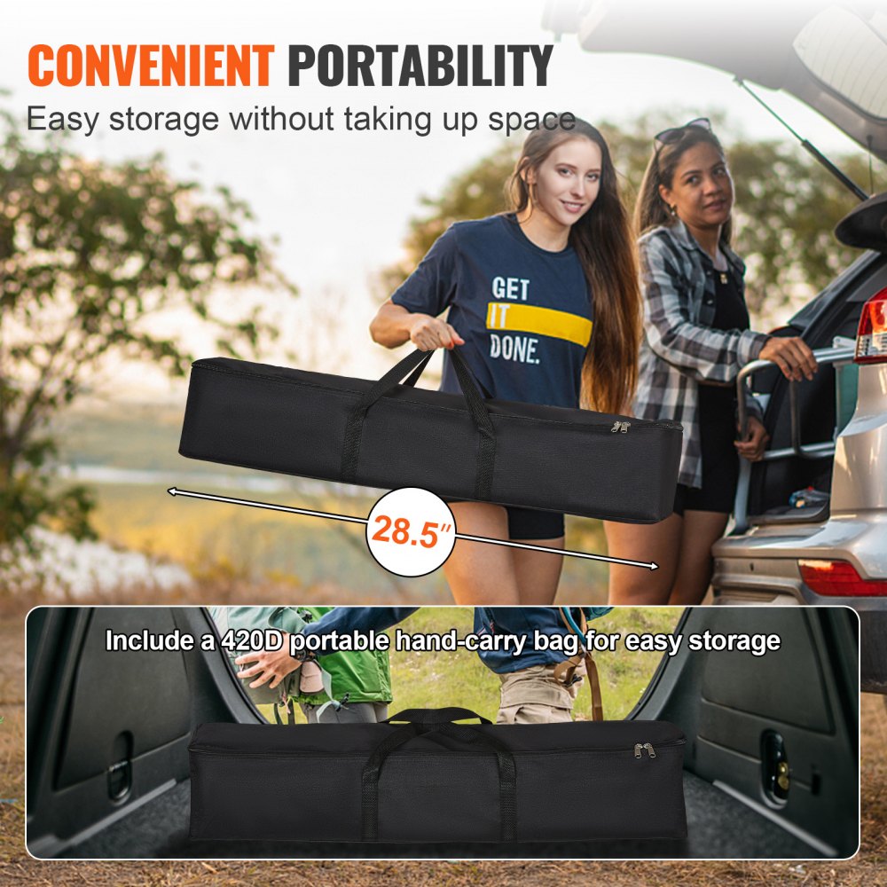 ZG-PJ100 - Portable 100" Outdoor Projector Screen for Movie Nights
