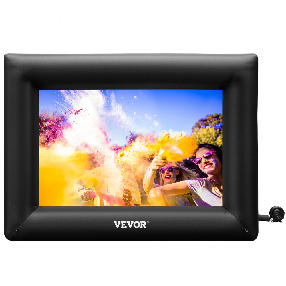 010291292855 - 24FT Inflatable Movie Screen - 16.4' x 9.84' Outdoor Fun