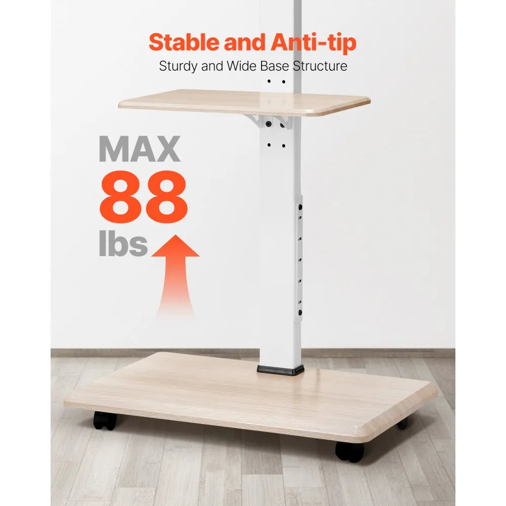 PCT01-2 - Adjustable Steel TV Stand for 32-70 Inch Screens
