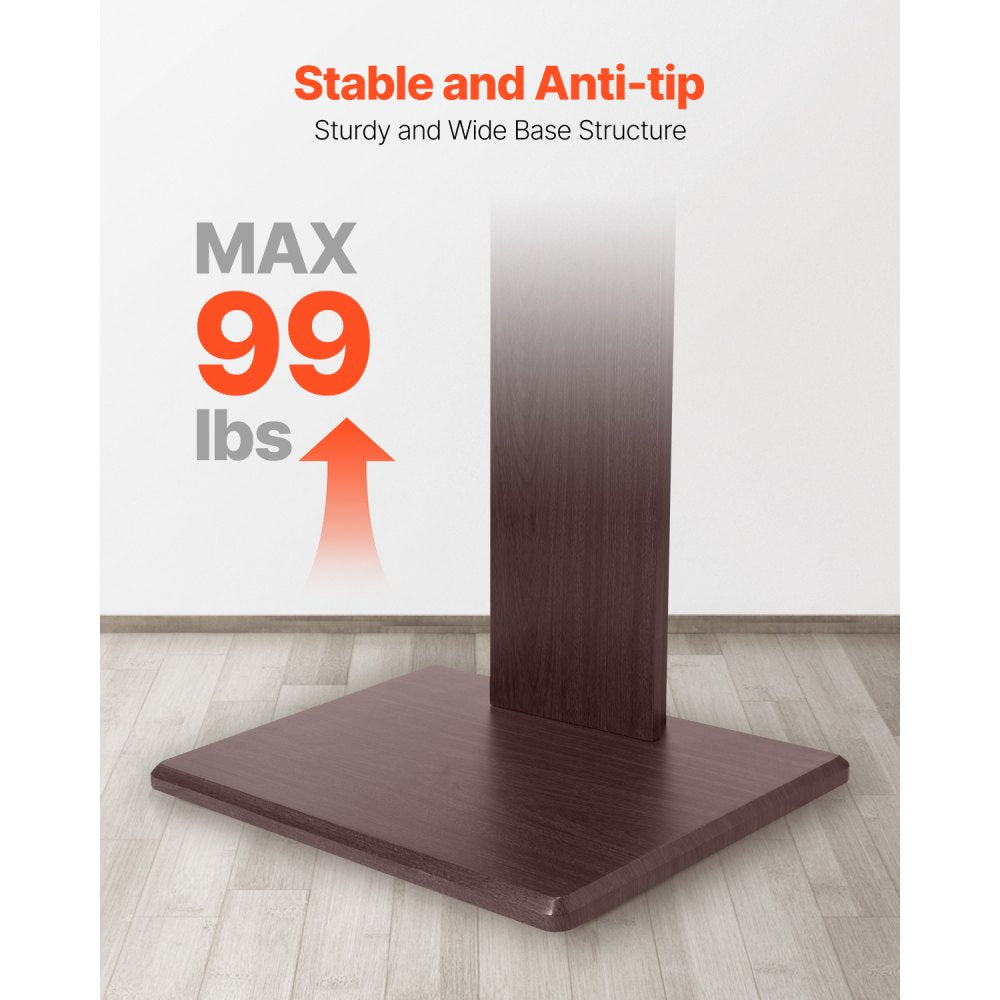 FS26 - Durable Steel TV Stand for 32-70" Screens & Easy Mobility