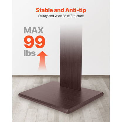 FS26 - Durable Steel TV Stand for 32-70" Screens & Easy Mobility