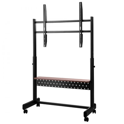 YBTC-03 - 55-100" Mobile TV Stand with Wheels & Steel Frame