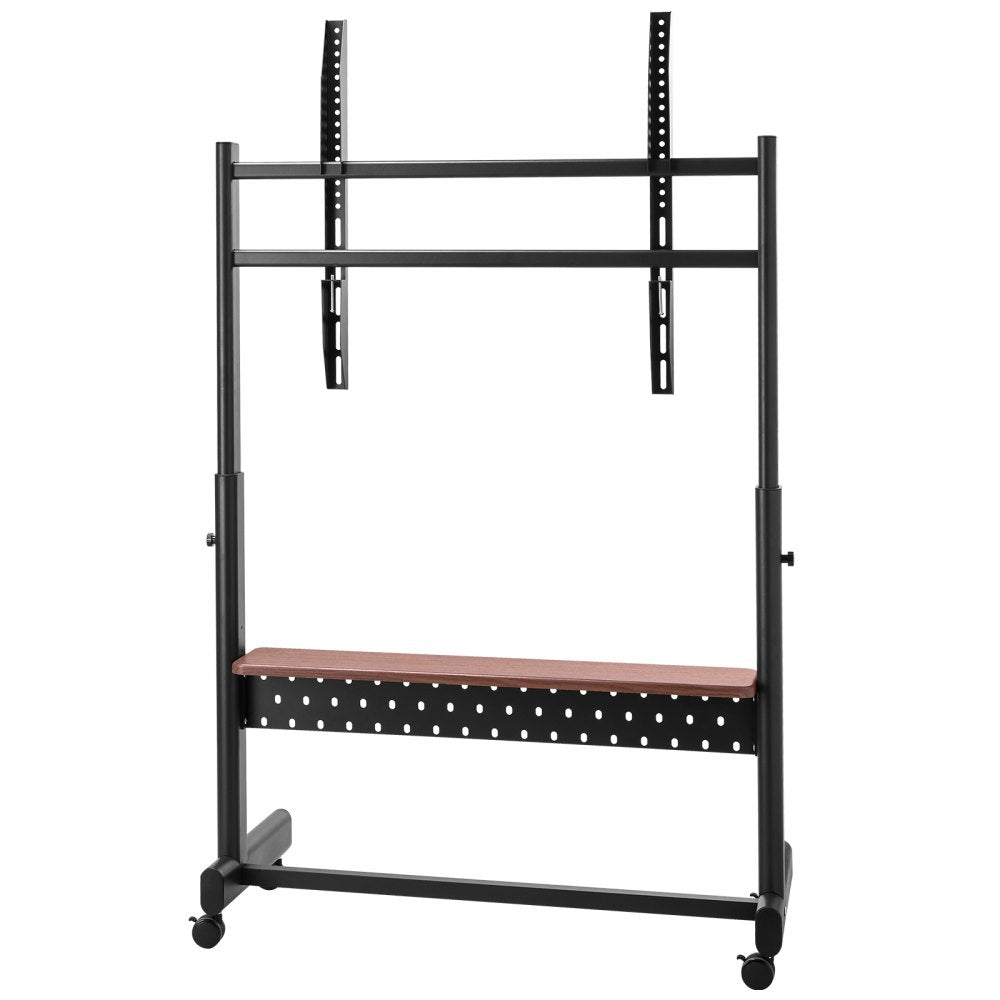 YBTC-03 - 55-100" Mobile TV Stand with Wheels & Steel Frame