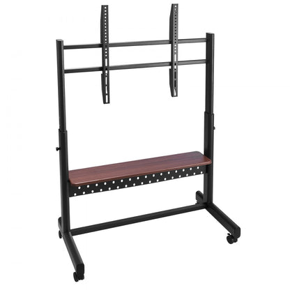 YBTC-03 - 55-100" Mobile TV Stand with Wheels & Steel Frame