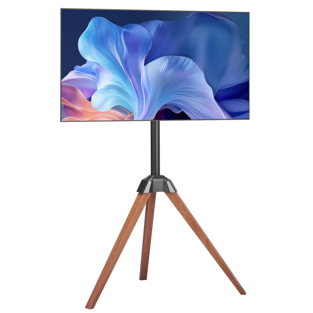 FT03 - Adjustable Steel Tripod TV Stand for 40-65" Screens, 99 lbs