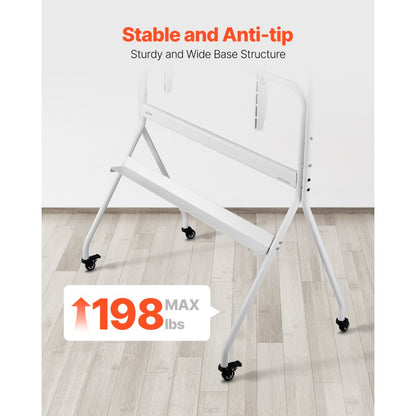 TC105 - Mobile TV Stand for 35-100 Inch TVs, Durable & Adjustable