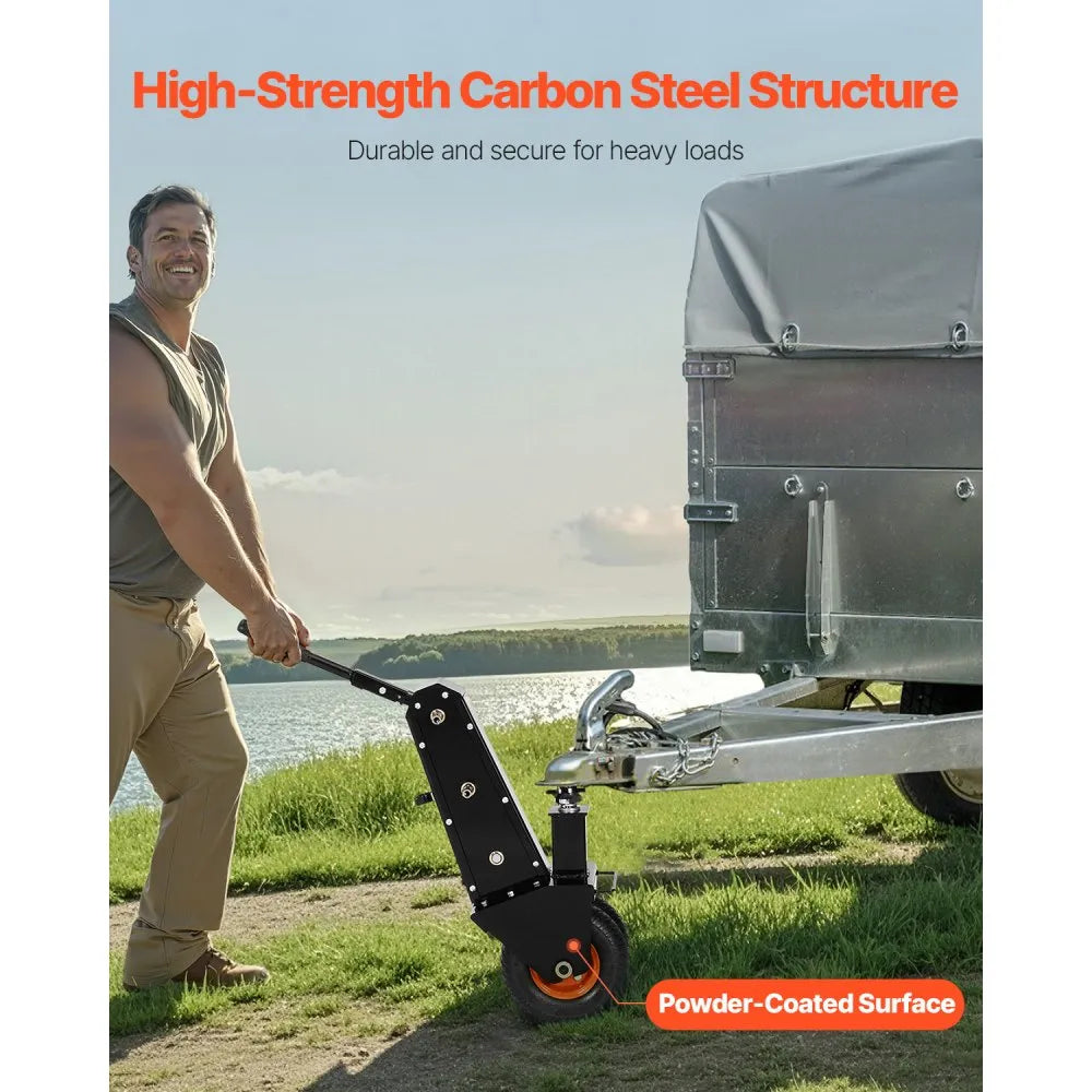 QYC1000-WB - Heavy-Duty Trailer Dolly with Electric Wrench Drive, 1000lbs Capacity