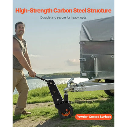 QYC1000-WB - Heavy-Duty Trailer Dolly with Electric Wrench Drive, 1000lbs Capacity