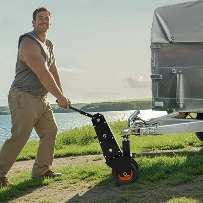 QYC1000-WB - Heavy-Duty Trailer Dolly with Electric Wrench Drive, 1000lbs Capacity