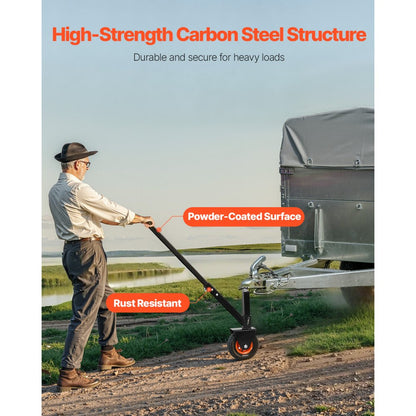 QYC300-VB - 300 lbs Capacity Adjustable Trailer Dolly for Easy Towing