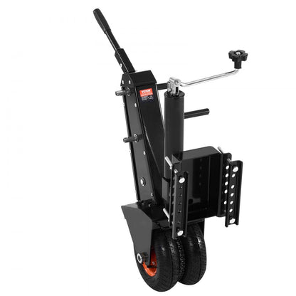 QYC500-WB - 500lbs Capacity Trailer Dolly, Adjustable Height & Foldable Design