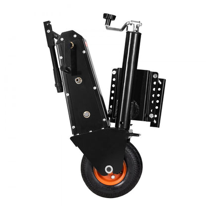 QYC500-WB - 500lbs Capacity Trailer Dolly, Adjustable Height & Foldable Design