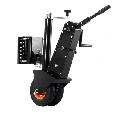 QYC500-WB - 500lbs Capacity Trailer Dolly, Adjustable Height & Foldable Design