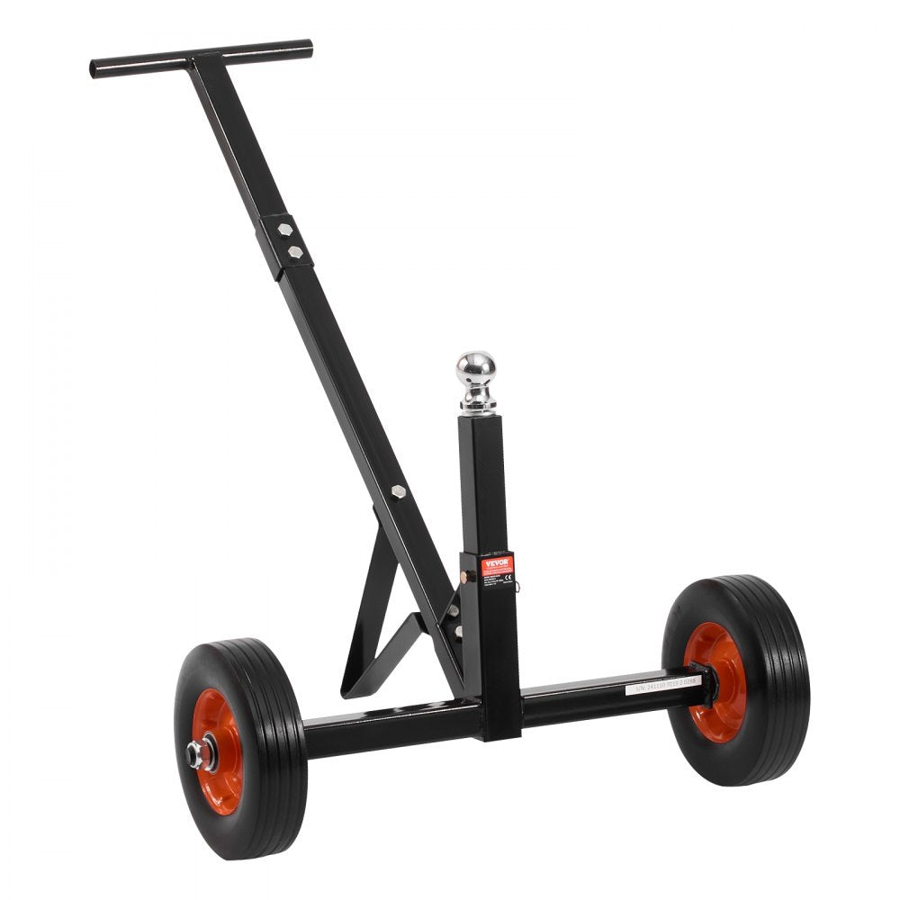 QYC600-B - 600 lbs Capacity Adjustable Trailer Dolly for Easy Moving
