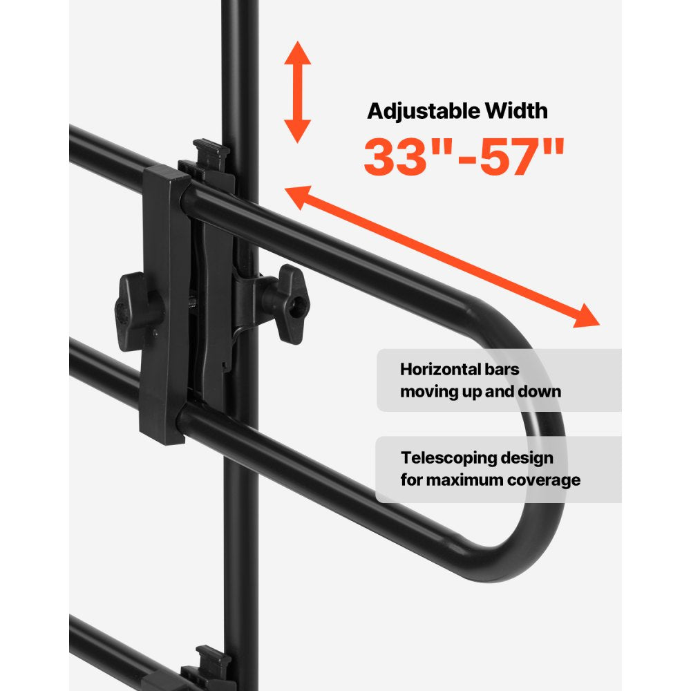 SZJJGSG02 - Adjustable Metal Dog Car Barrier for Safe Travel