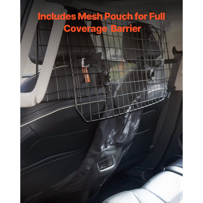 SZJJZW01B - Adjustable Dog Car Barrier 35.4"-60.6" for SUVs and Vans
