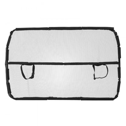 SZJJGW01M - Durable Dog Car Barrier for Front Seats Mesh Design