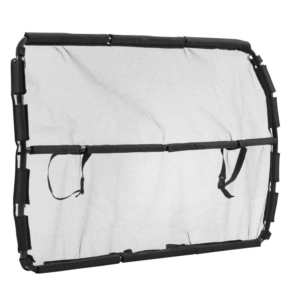SZJJGW01M - Durable Dog Car Barrier for Front Seats Mesh Design