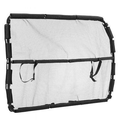 SZJJGW01M - Durable Dog Car Barrier for Front Seats Mesh Design