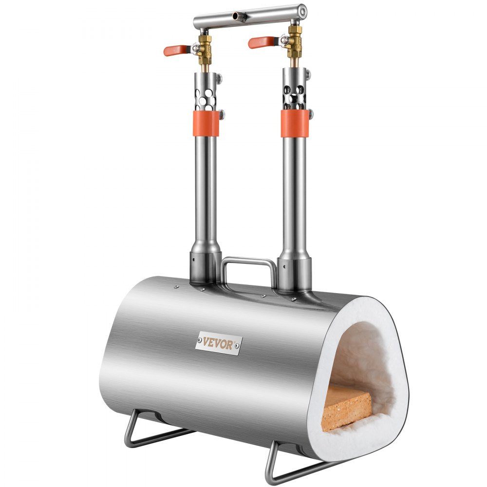 JHXMS02A - Compact Portable Propane Forge, Max Temp 2600°F, Quick Heat-Up