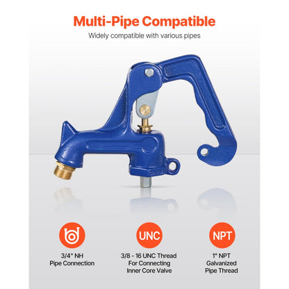 AYHC - Frost-Proof Yard Hydrant Head with Adjustable Flow Control