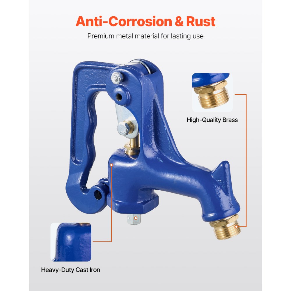 AYHC - Frost-Proof Yard Hydrant Head with Adjustable Flow Control