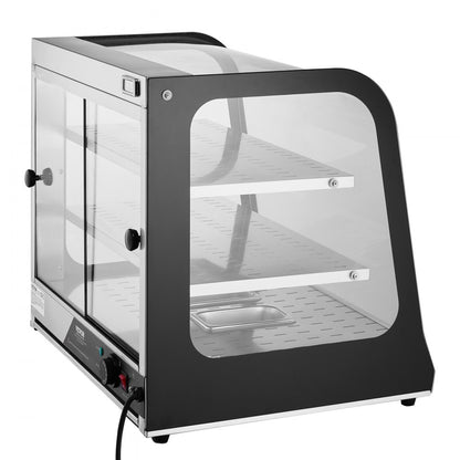 SC-F802 - Insulated Food Warmer Display with 2 Adjustable Shelves
