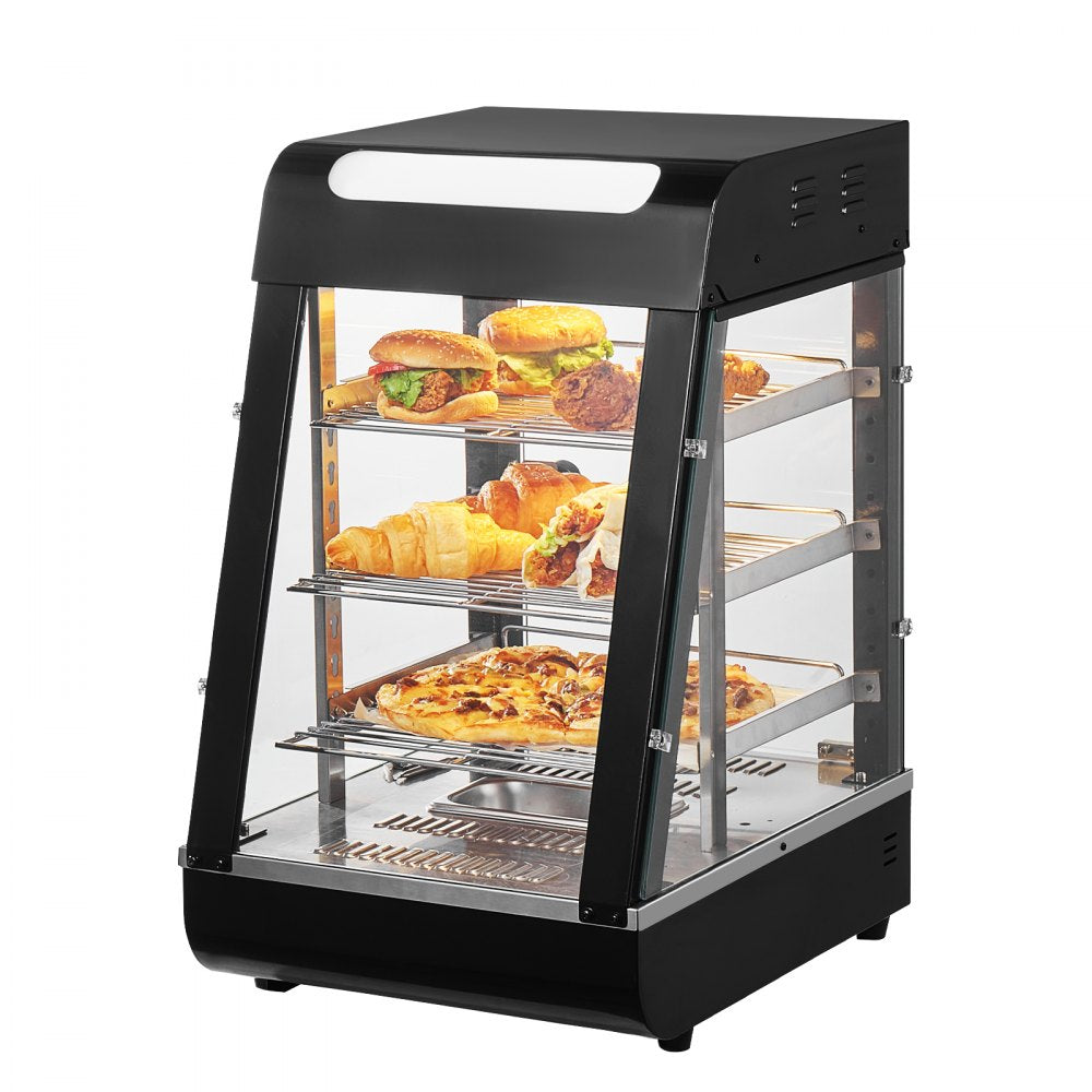 SC-CJ-60S - 3-Tier 57L Countertop Food Warmer with Temperature Control