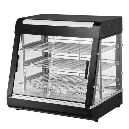 SC-CJ-601 - 3-Tier Stainless Steel Food Warmer Cabinet with Adjustable Shelves