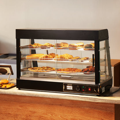 SC-CJ-602 - Adjustable Temperature Food Warmer with 3 Shelves and Water Tray