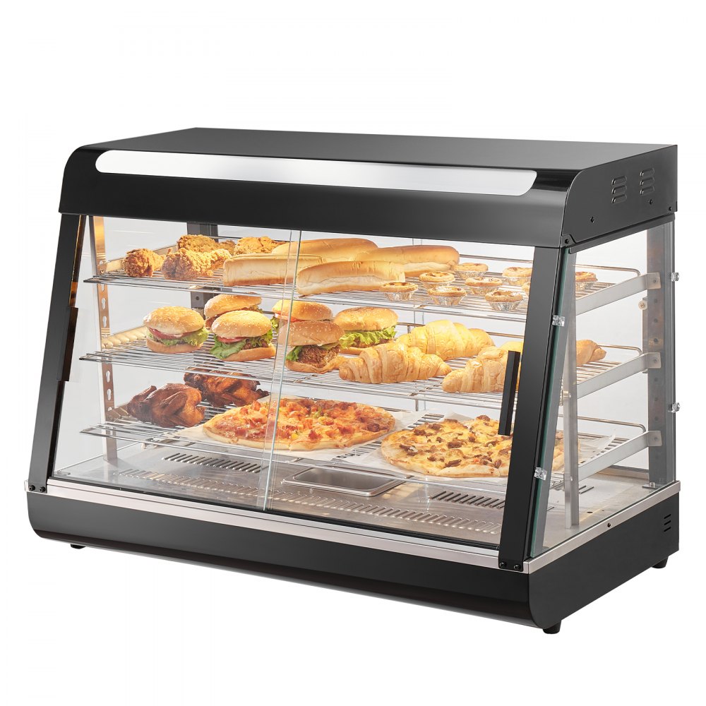 SC-CJ-602 - Adjustable Temperature Food Warmer with 3 Shelves and Water Tray