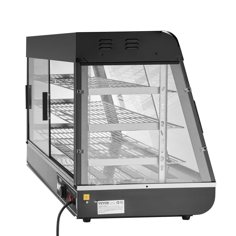 SC-CJ-603 - 3-Tier Stainless Steel Food Warmer with Adjustable Shelves and Light