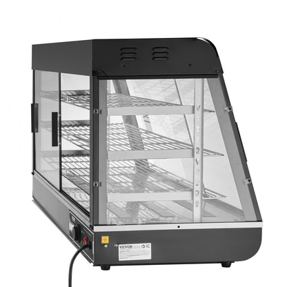 SC-CJ-603 - 3-Tier Stainless Steel Food Warmer with Adjustable Shelves and Light