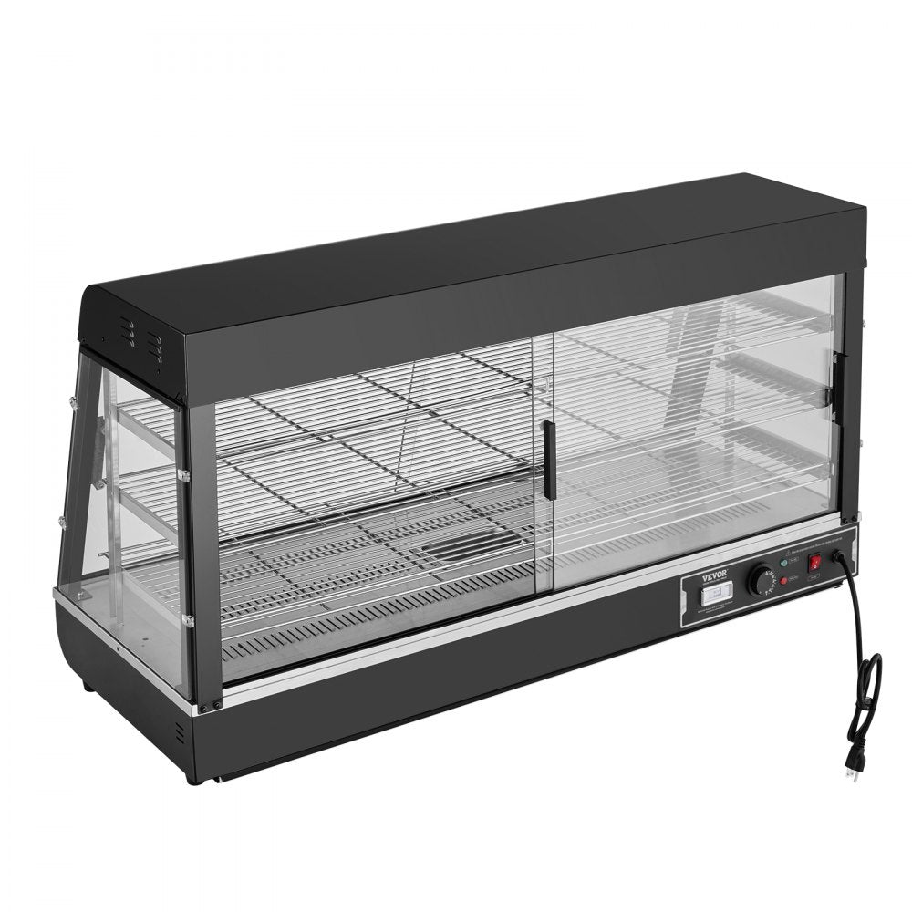 SC-CJ-603 - 3-Tier Stainless Steel Food Warmer with Adjustable Shelves and Light