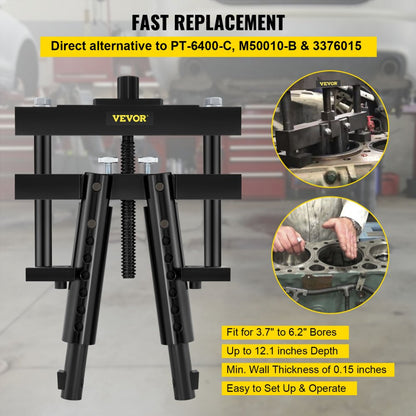 K04T - Heavy-Duty Cylinder Liner Puller for 3-7/8 to 6-1/4 Inches