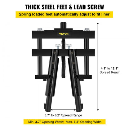 K04T - Heavy-Duty Cylinder Liner Puller for 3-7/8 to 6-1/4 Inches